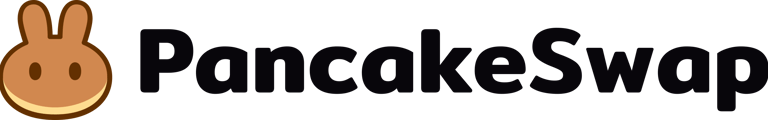 a pancake shoppeople logo with a wooden spoon