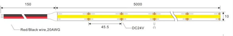 520leds/m 14W To-Led Lights