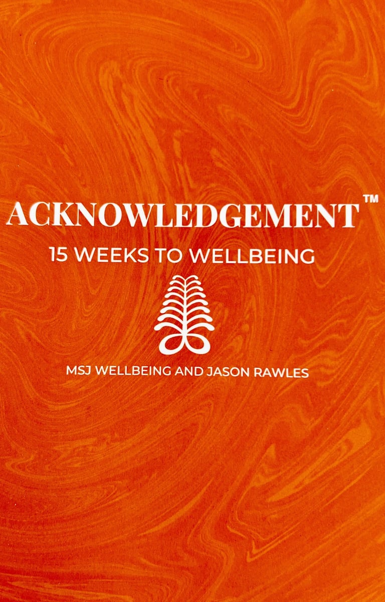 jason rawles 15 weeks to wellbeing author