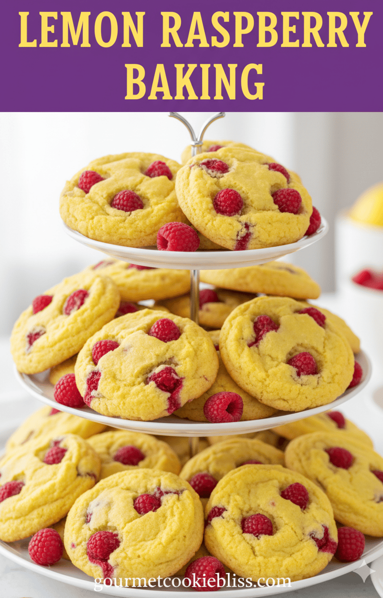 lemon raspberry baking