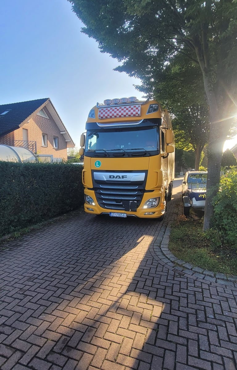 Kamion za selidbe Dalmatica Mobility Group u Hrvatskoj