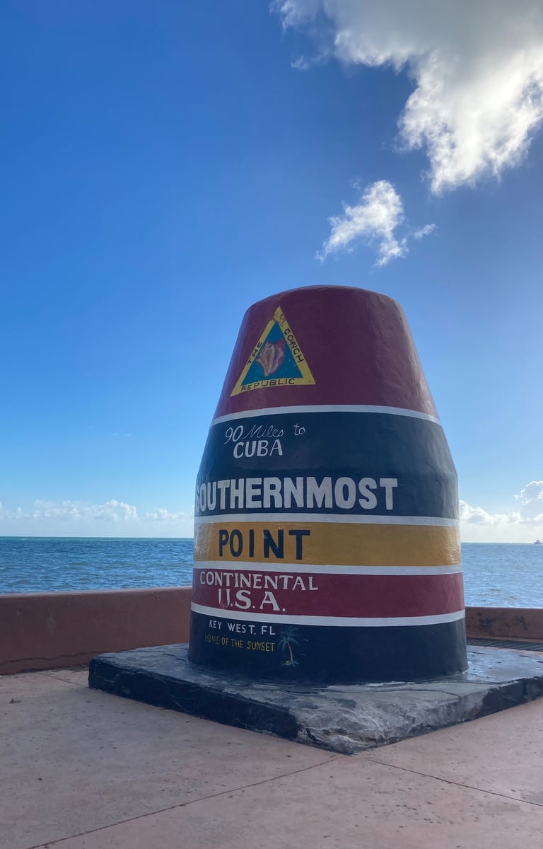 Point le plus au sud des USA, Key West, Floride