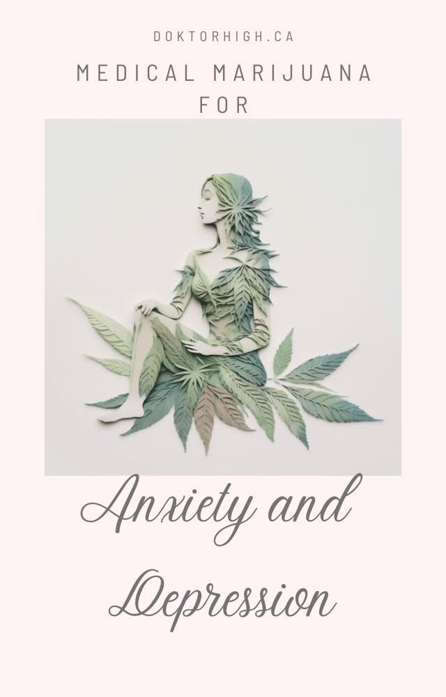 Medical Marijuana for anxiety and depression book cover