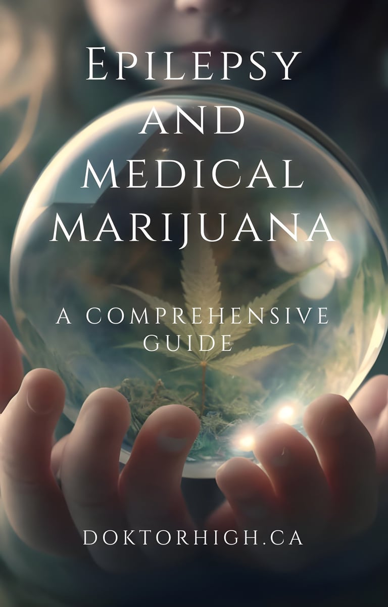 epilepsy and medical marijuana book cover by Doktorhigh