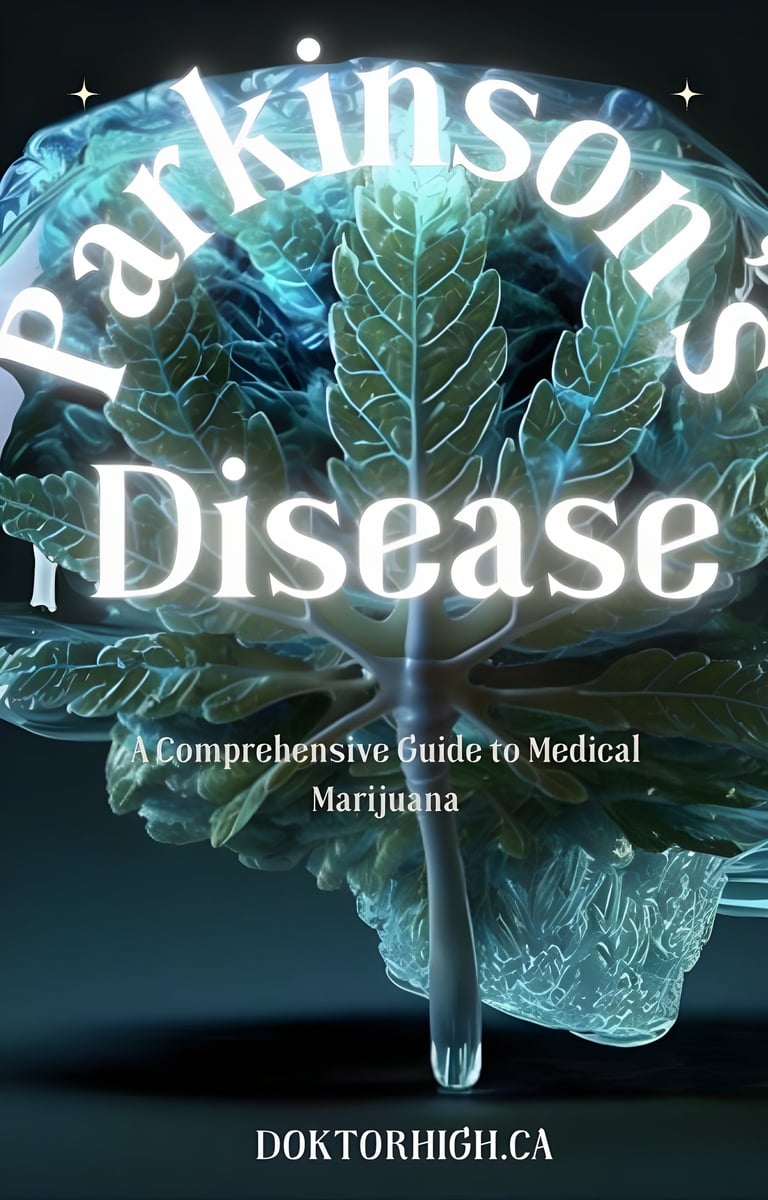 Parkinson's disease and medical cannabis book cover Doktorhigh