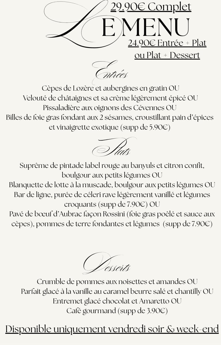 restaurant vezenobres