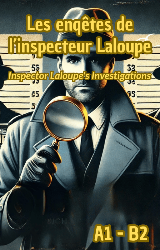 Learn French with Detective stories A1-B2