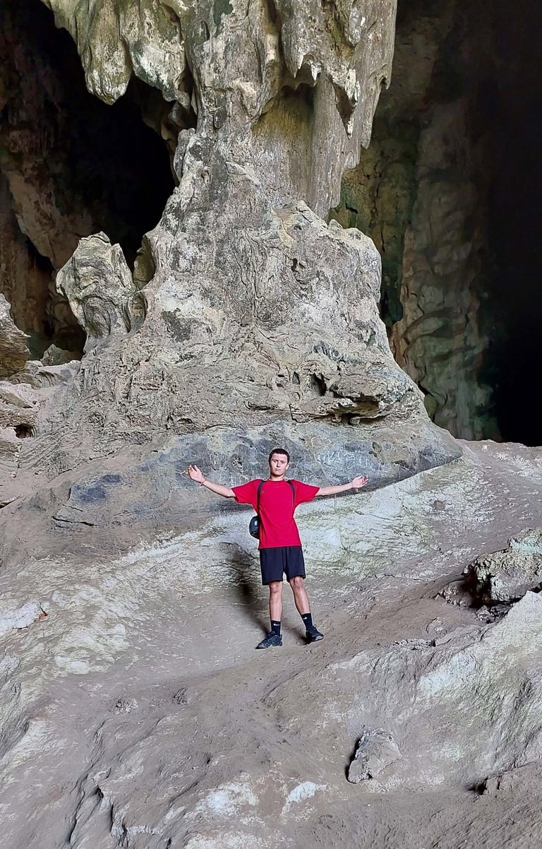 thailand krabi railay bat cave climbing