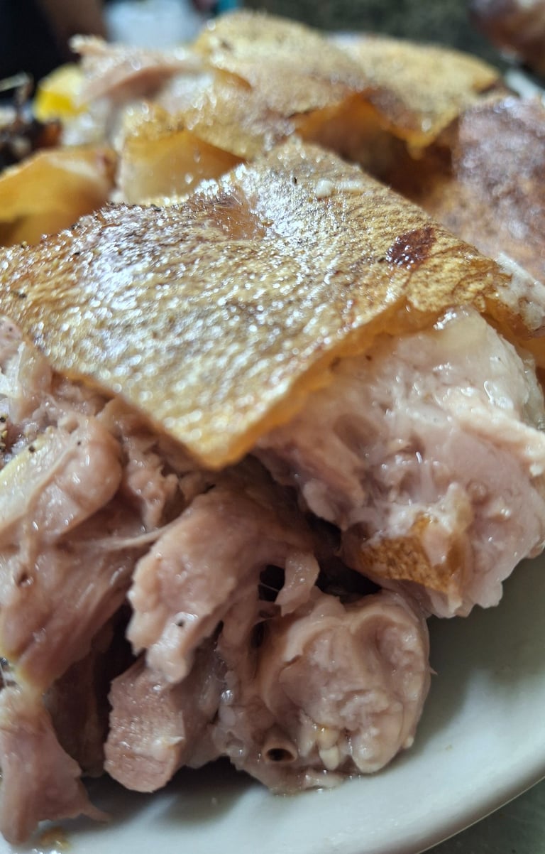 Foto del maialino sardo, il porceddu - Agriturismo in Sardegna vicino al porto e aeroporto di Olbia