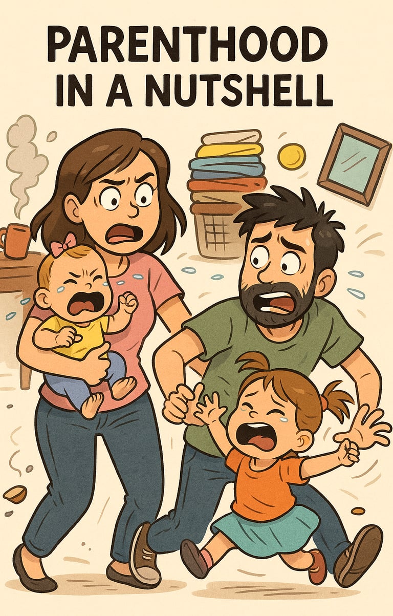 parenthood, chaos, children