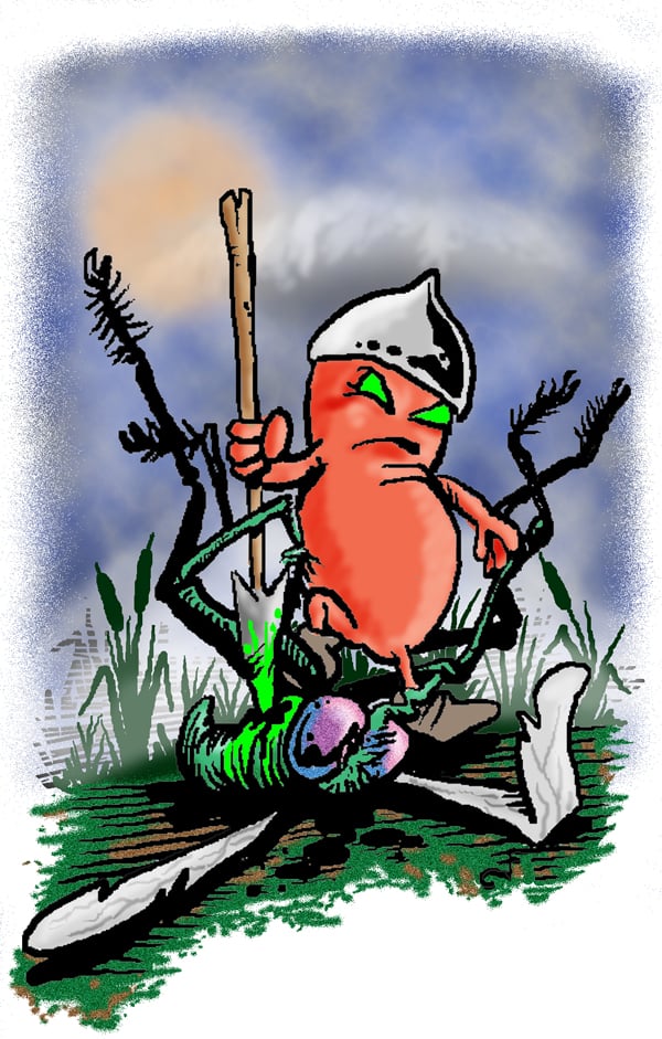 Beanfolk Warrior Skeeter Slayer