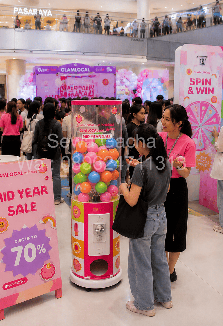 Sewa gachapon untuk event dan acara