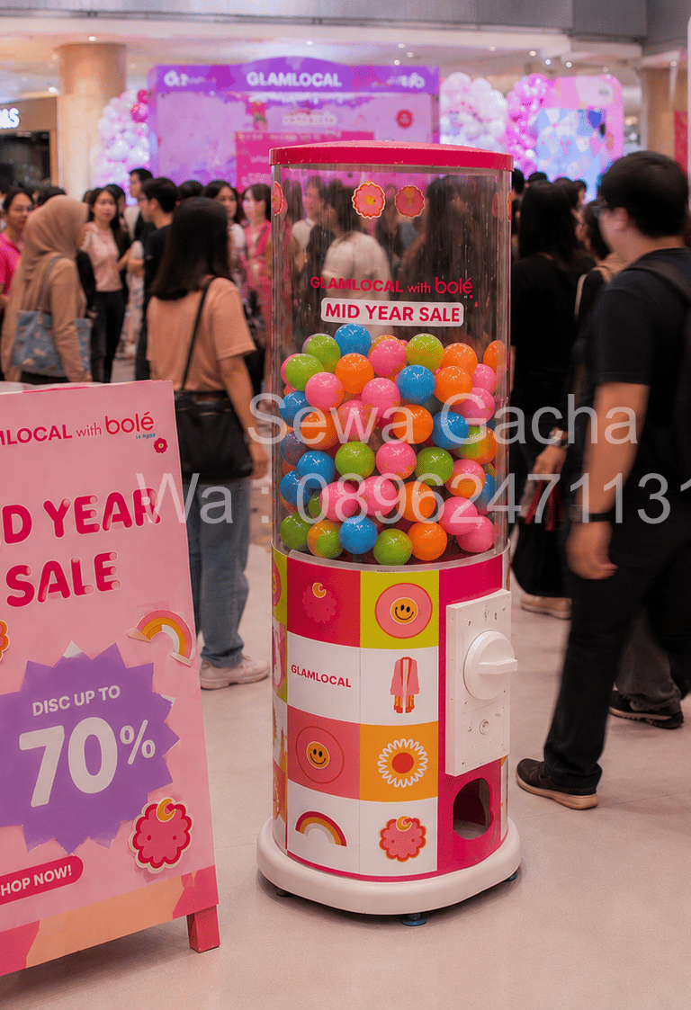 sewa gacha indonesia jakarta surabaya