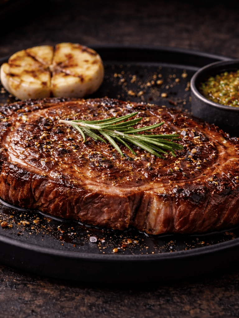 Classic Cast Iron Wagyu Sear Recipe made with Australian Wagyu imported by Wagyu Prime to Egypt