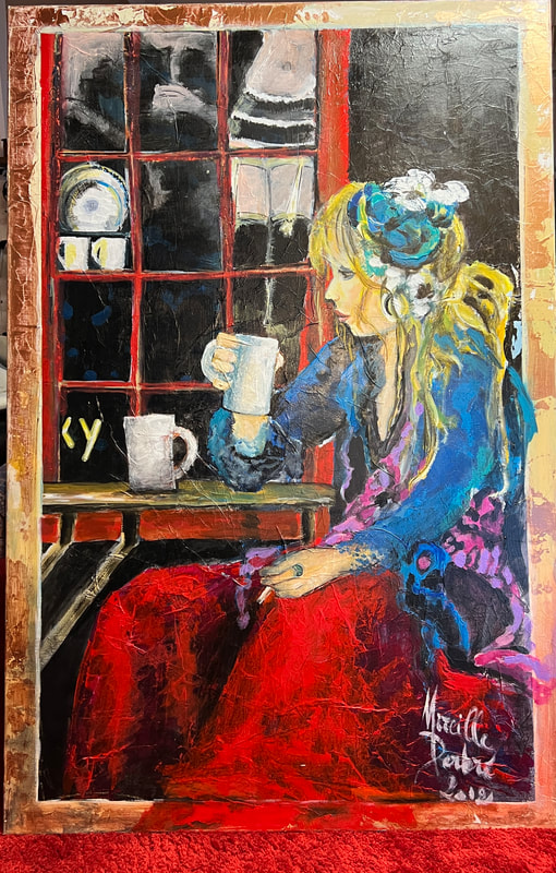 Brighton I, Acrylique sur toile ©Mireille Derbré