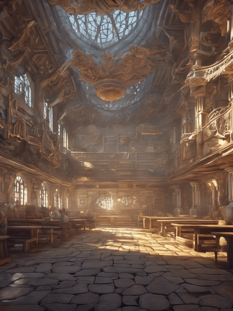 blue and white striped round textile