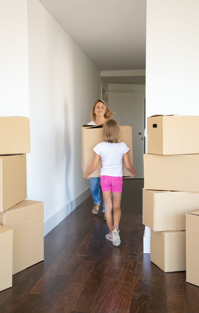 Déménagement résidentiel, Montréal, rapide, sécurisé, déménageurs professionnels, et sans stress.