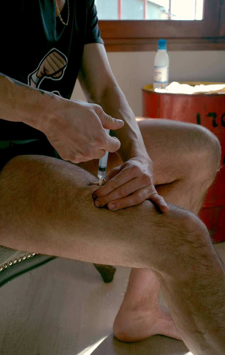 Proyecto fotográfico figurativo de Recuero que reflexiona sobre identidad y transexualidad.