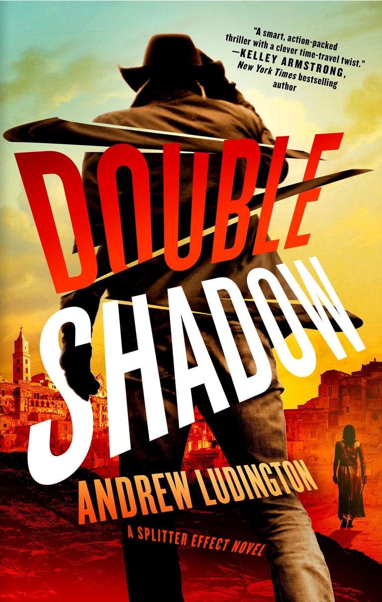 Jacket cover of Double Shadow, book 2 in the Rabbit Ward Series.