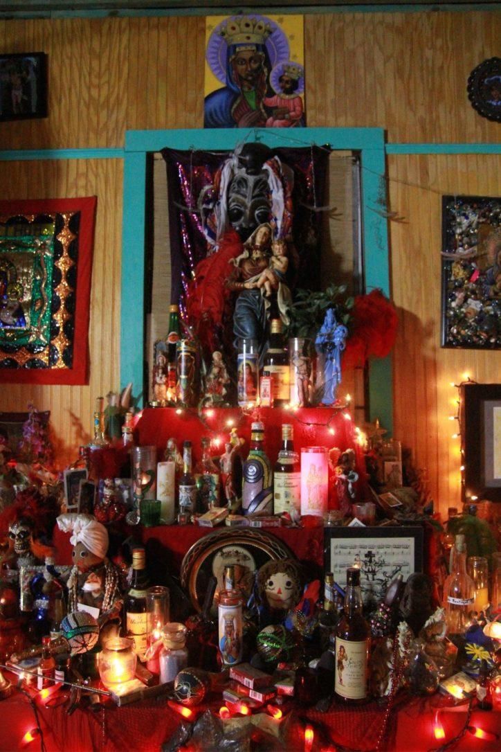 Santeria altar