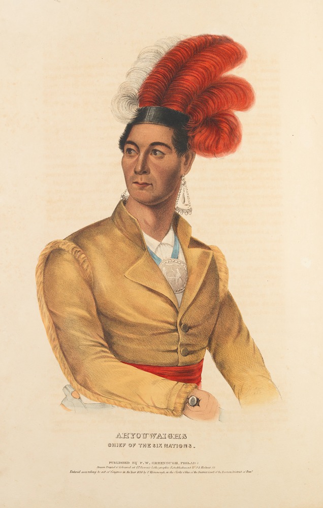 Joseph Brant is one of the most well known Mohawk chiefs