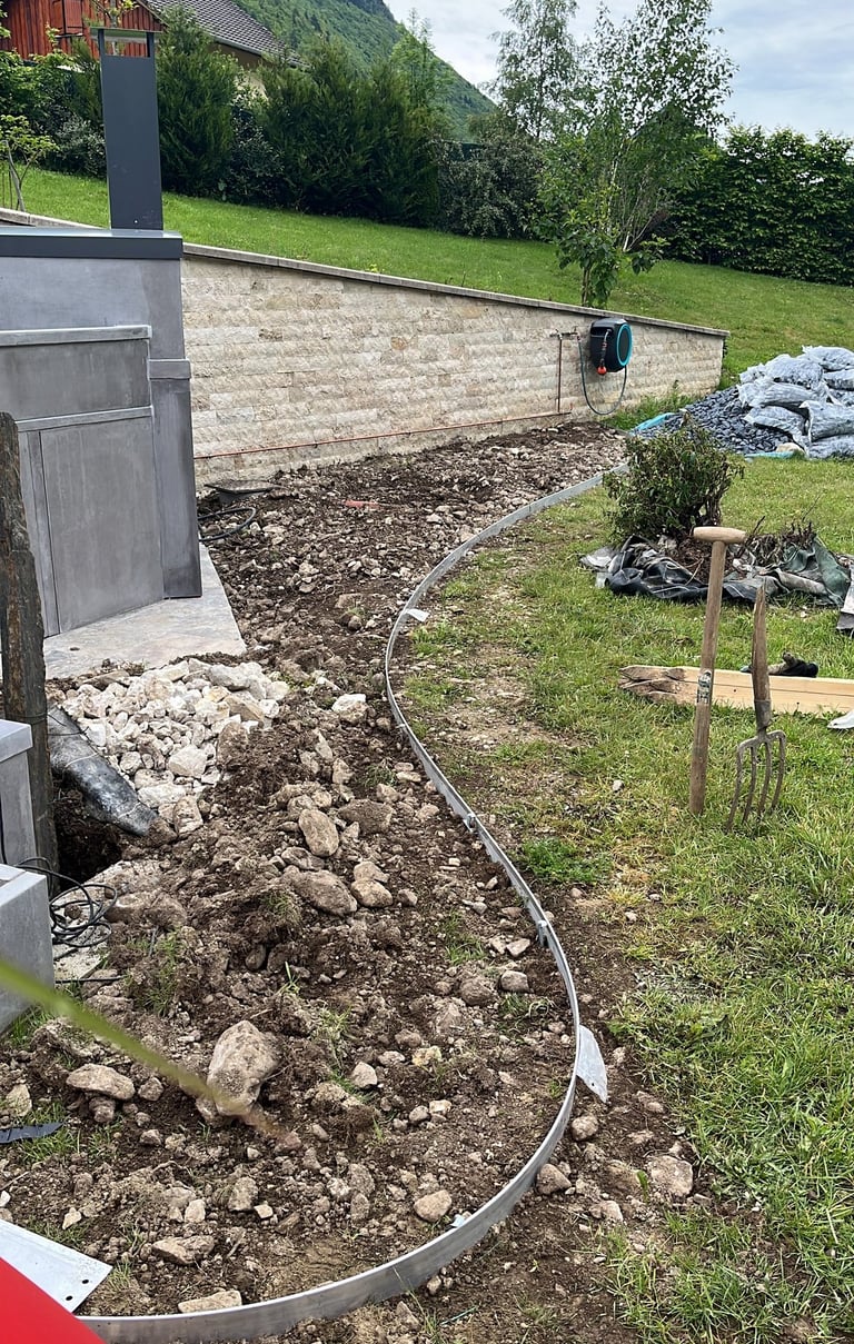 avant la création d'un massif