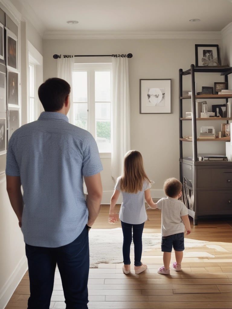 Bright living room with modern inventory