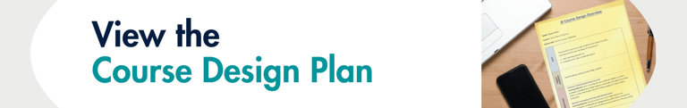 View the Course Design Plan