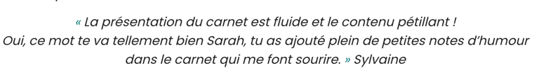 Témoignage Carnet des dessins intuitifs