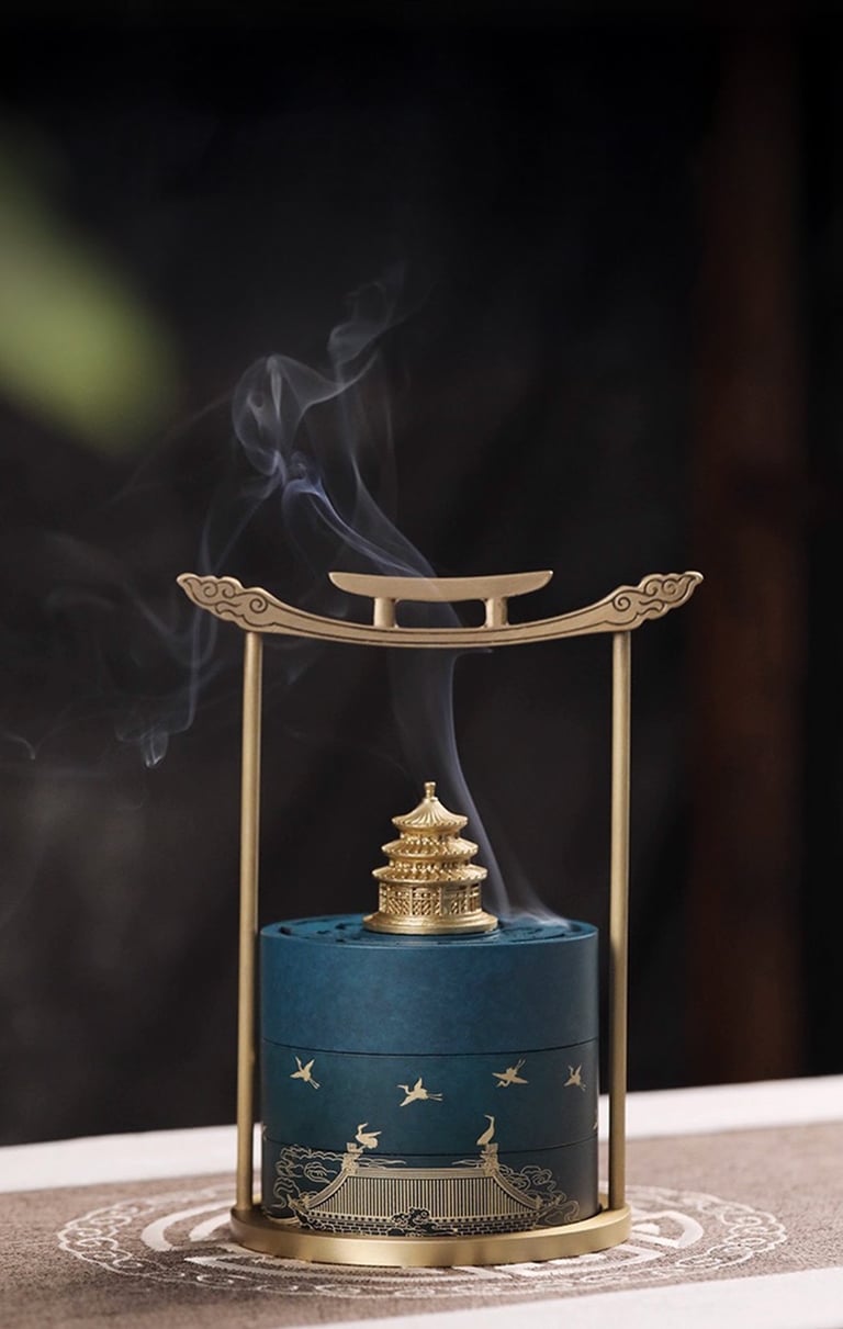 ancient incense sealing burner