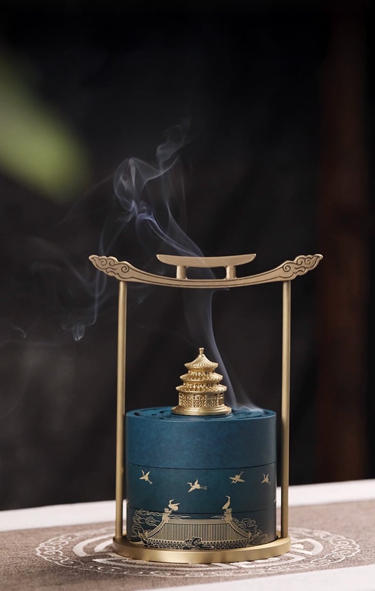 ancient incense sealing burner