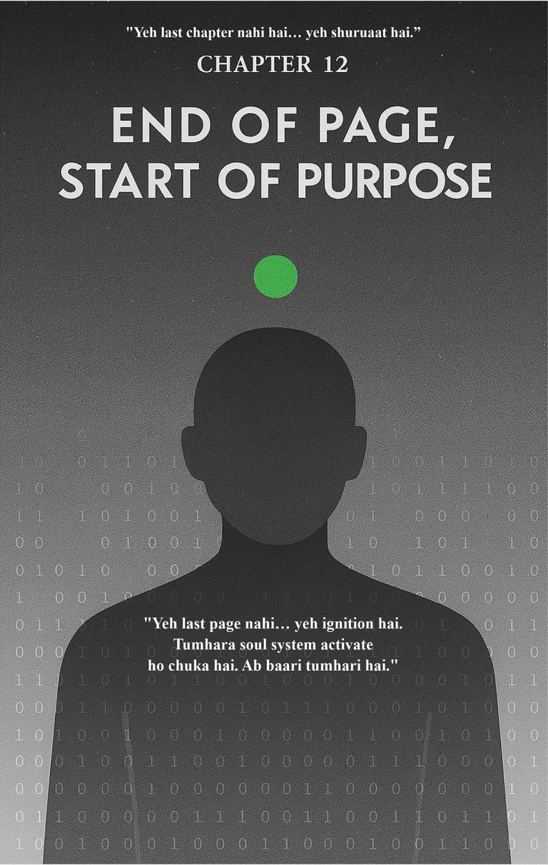 a poster of a man with a green headphones on