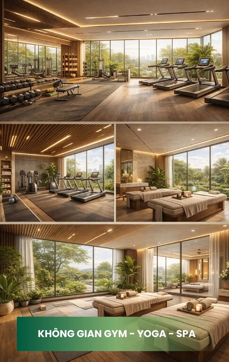 Khu vực Spa tiện ích nội khu Sun Forus Tower Đà Nẵng 