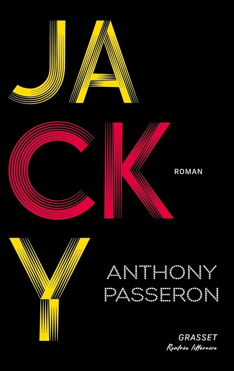 Première de couverture du roman Jacky d'Anthony Passeron
