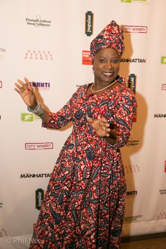 Angelique Kidjo performs