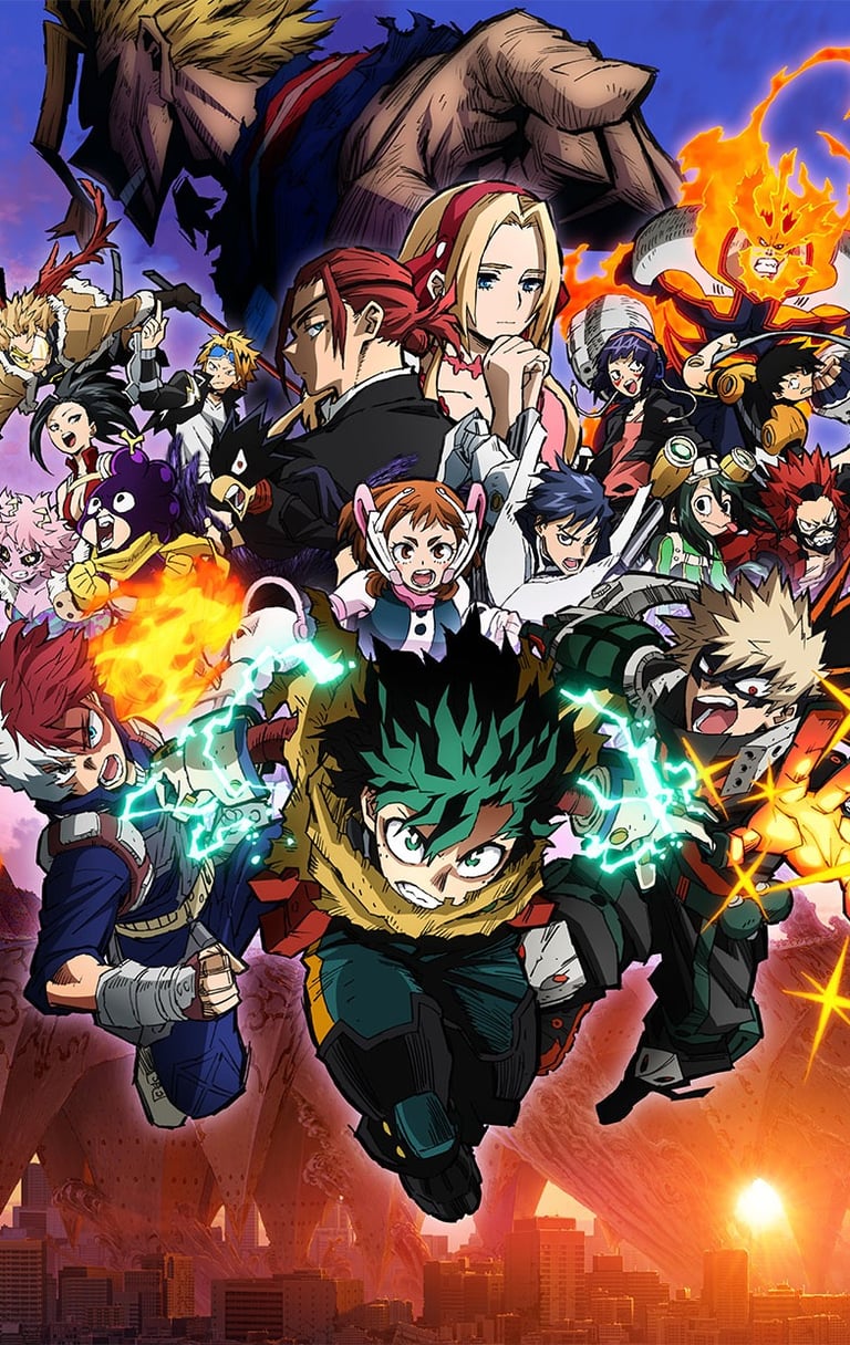 My Hero Academia Ahora es tu turno poster