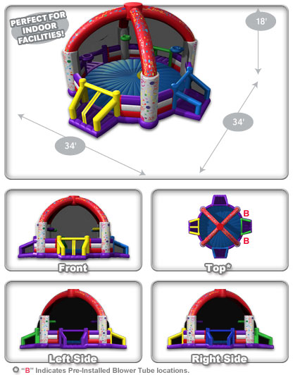 dome jumping house
