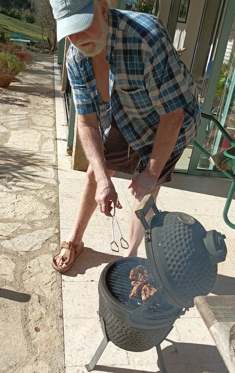 A barbecue ...in February?