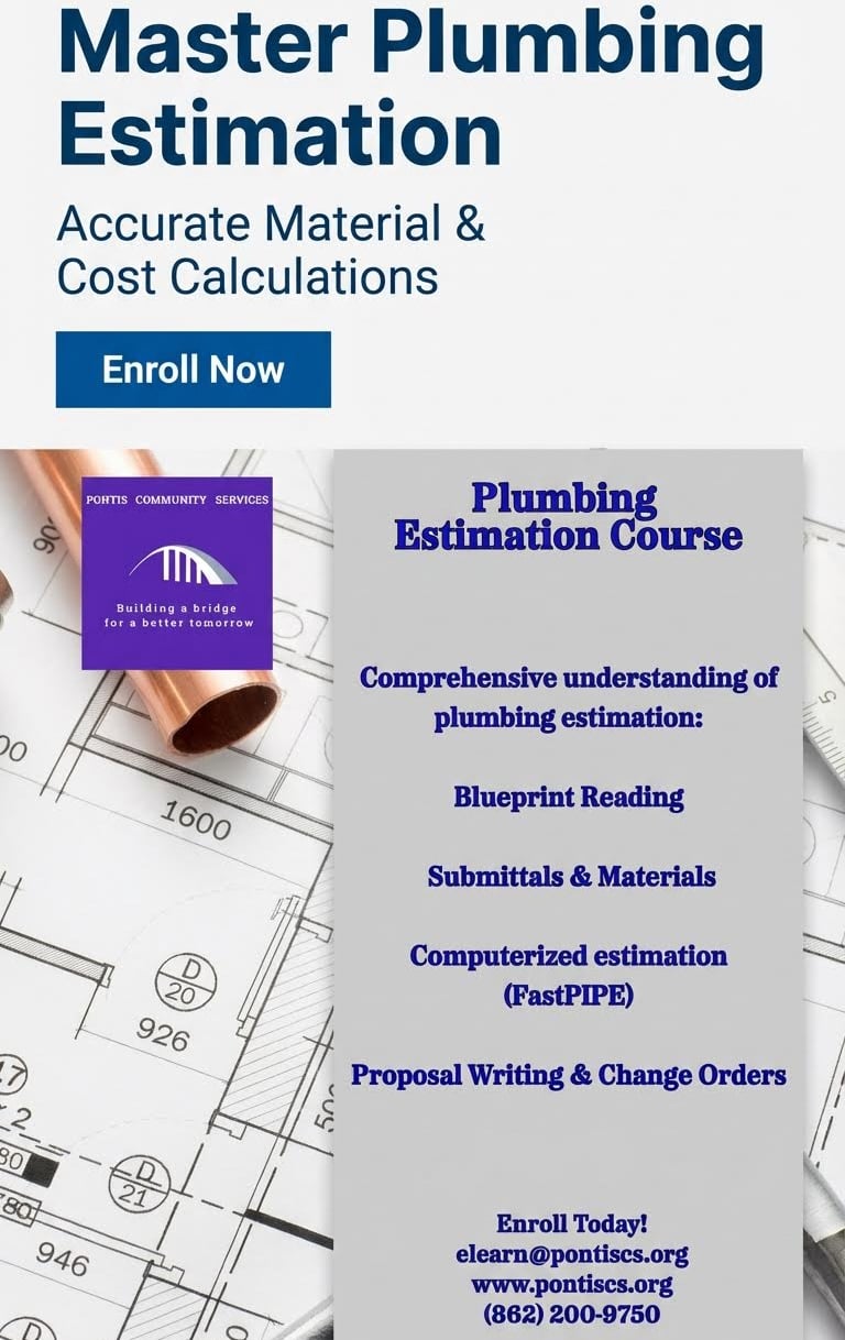 Plumbing Estimation Course Image