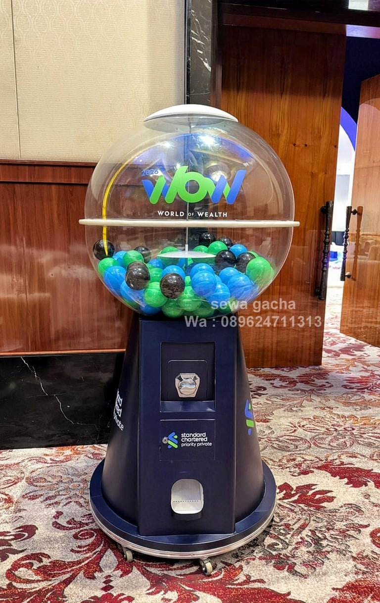 sewa mesin gacha gachapon jumbo