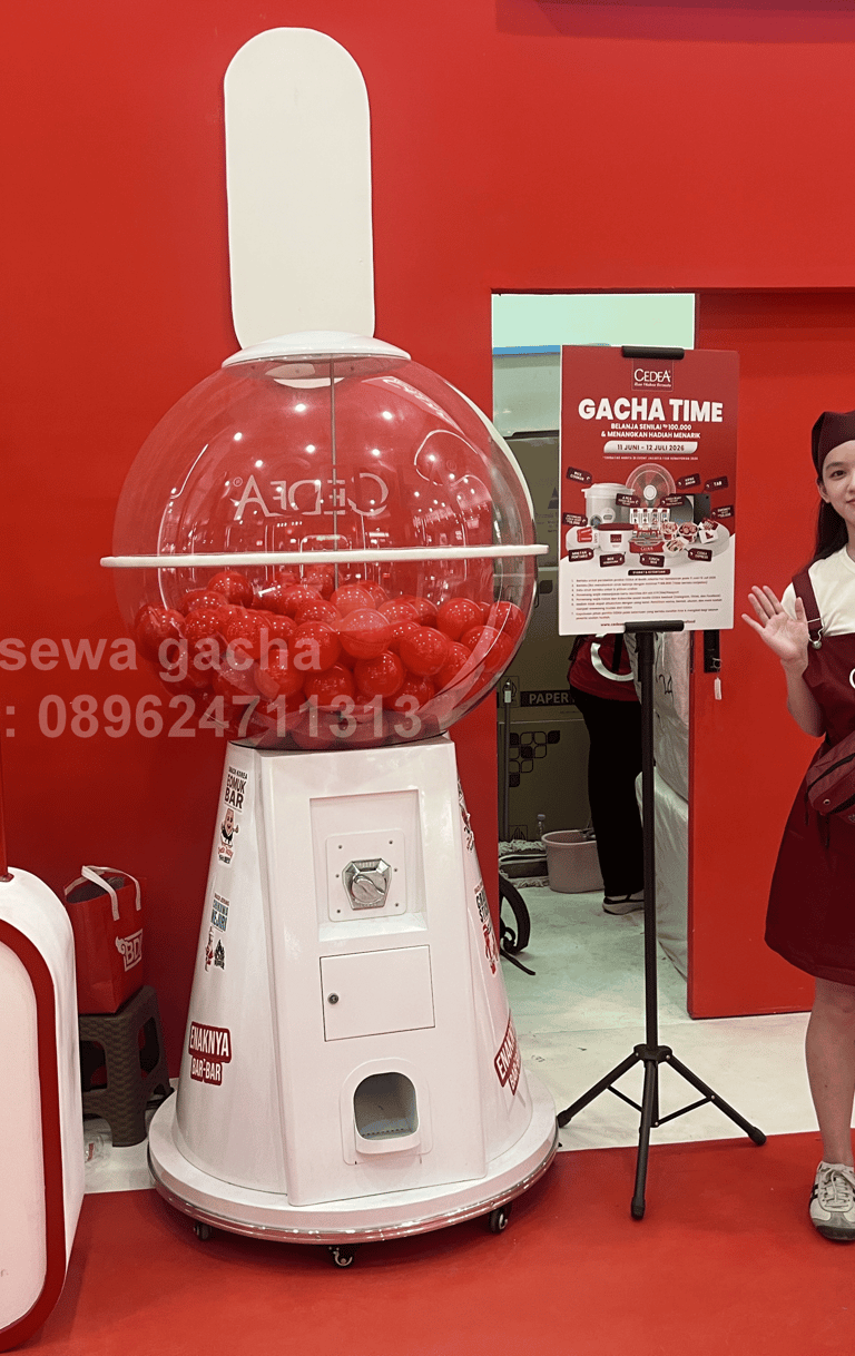 jasa sewa gachapon jumbo jakarta