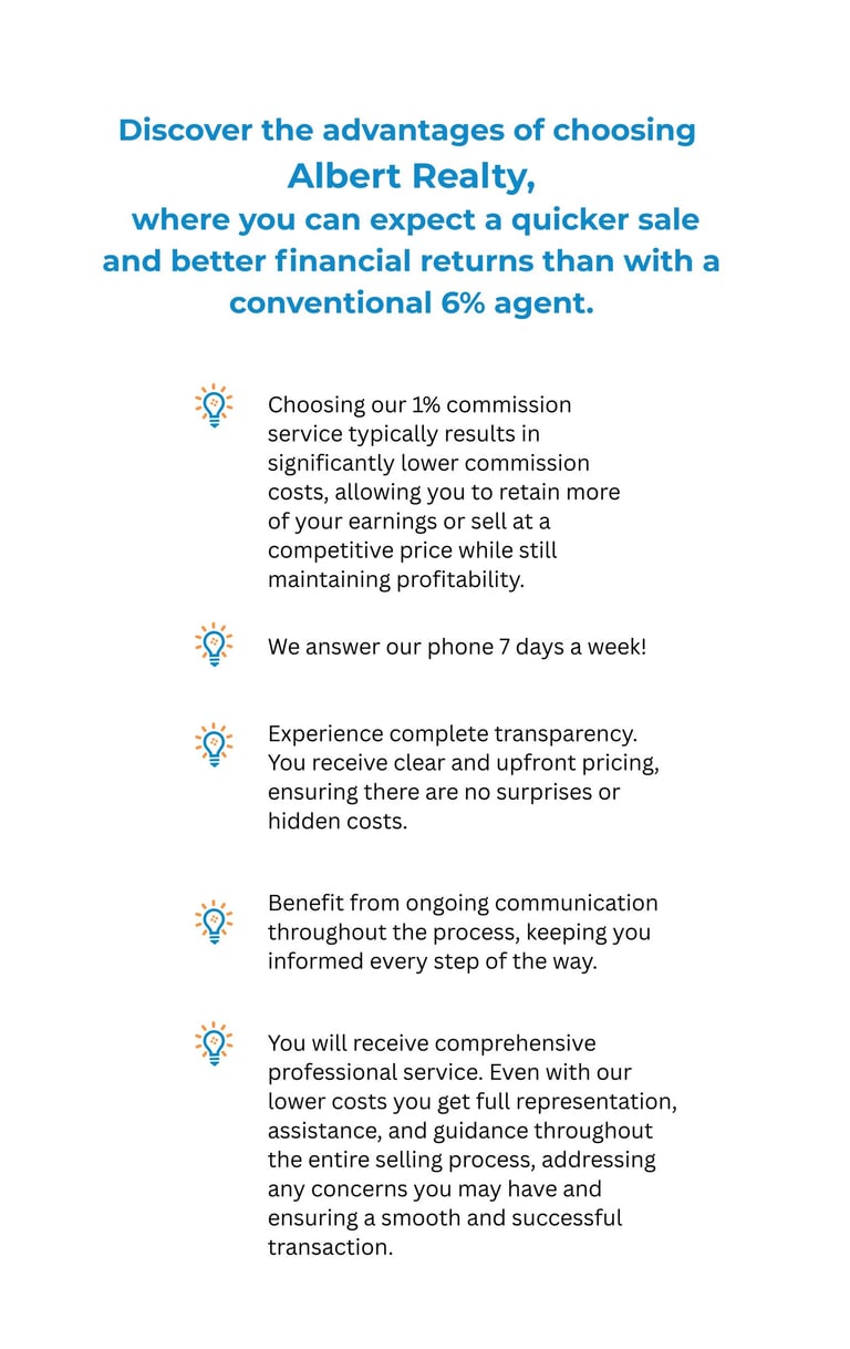 Adventages of Choosing Albert Realty