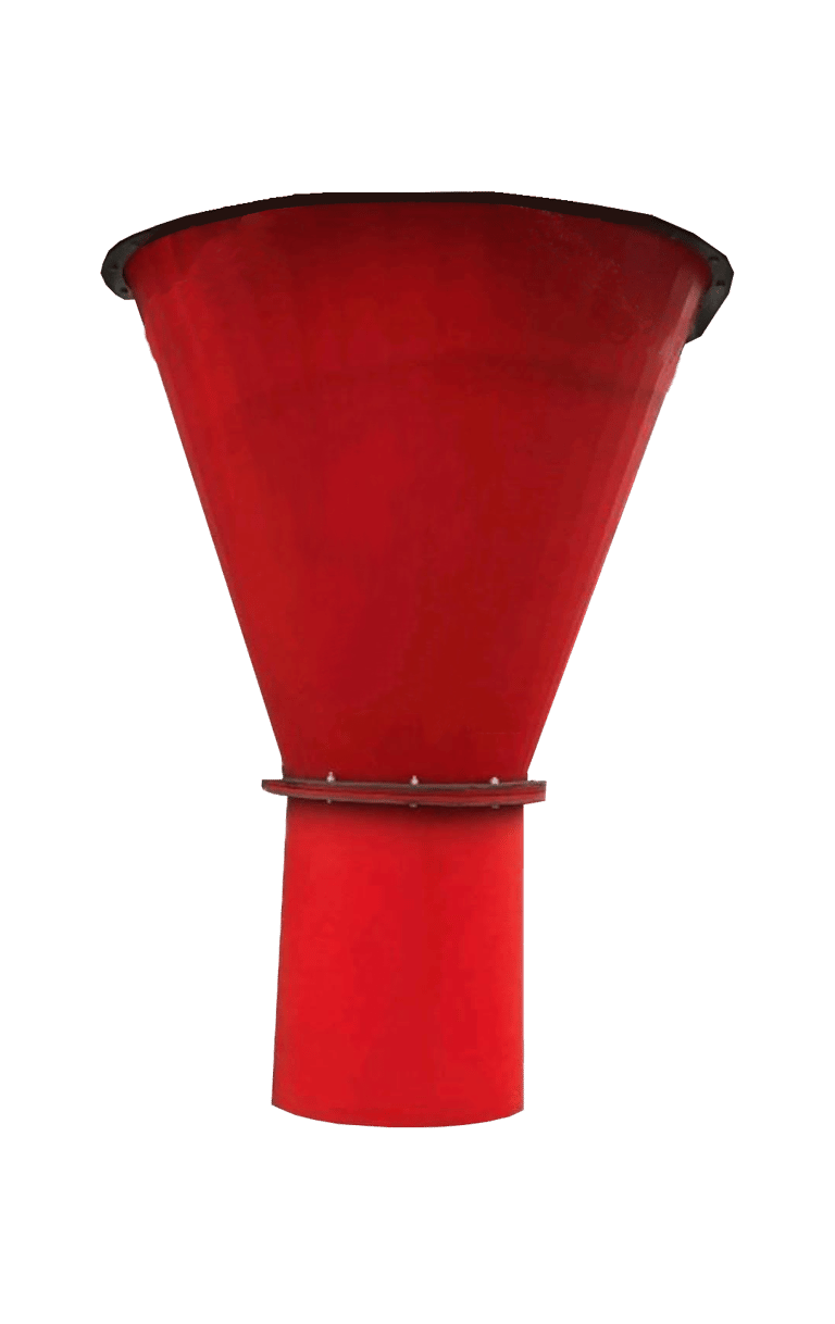 Conne de déversement ciment