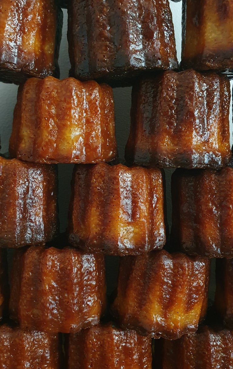 Une mosaïque de cannelés