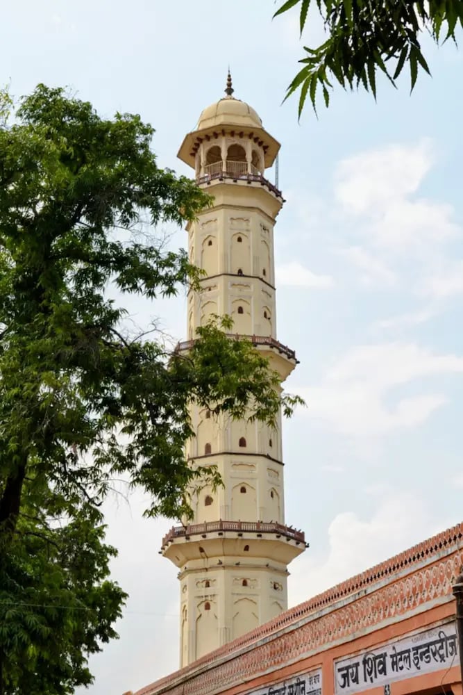 Climb Isarlat in Jaipur for panoramic views of the historic Pink City and its surrounding bazaars.
