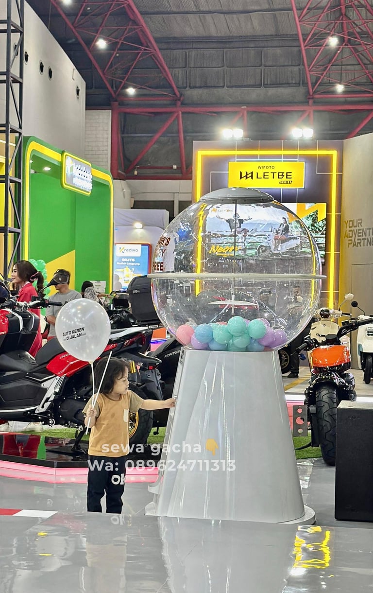 sewa mesin gachaapon jumbo jakarta
