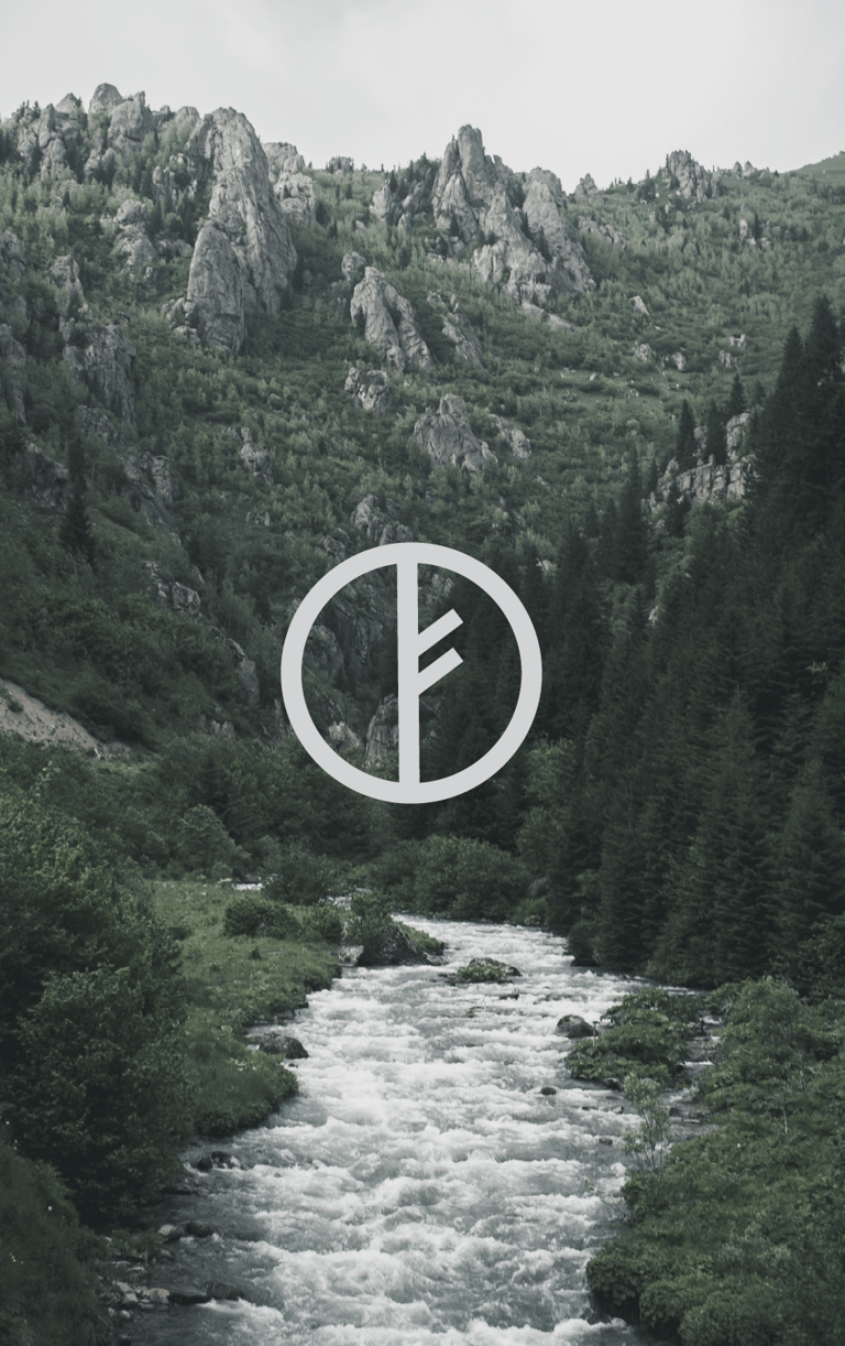 Logo brukskonsept for selskapet SKOG