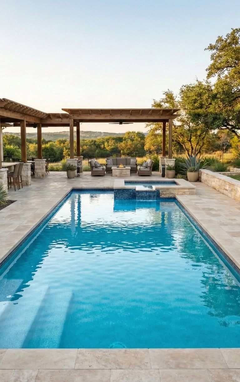 Clear pool before professional pool heater diagnostic