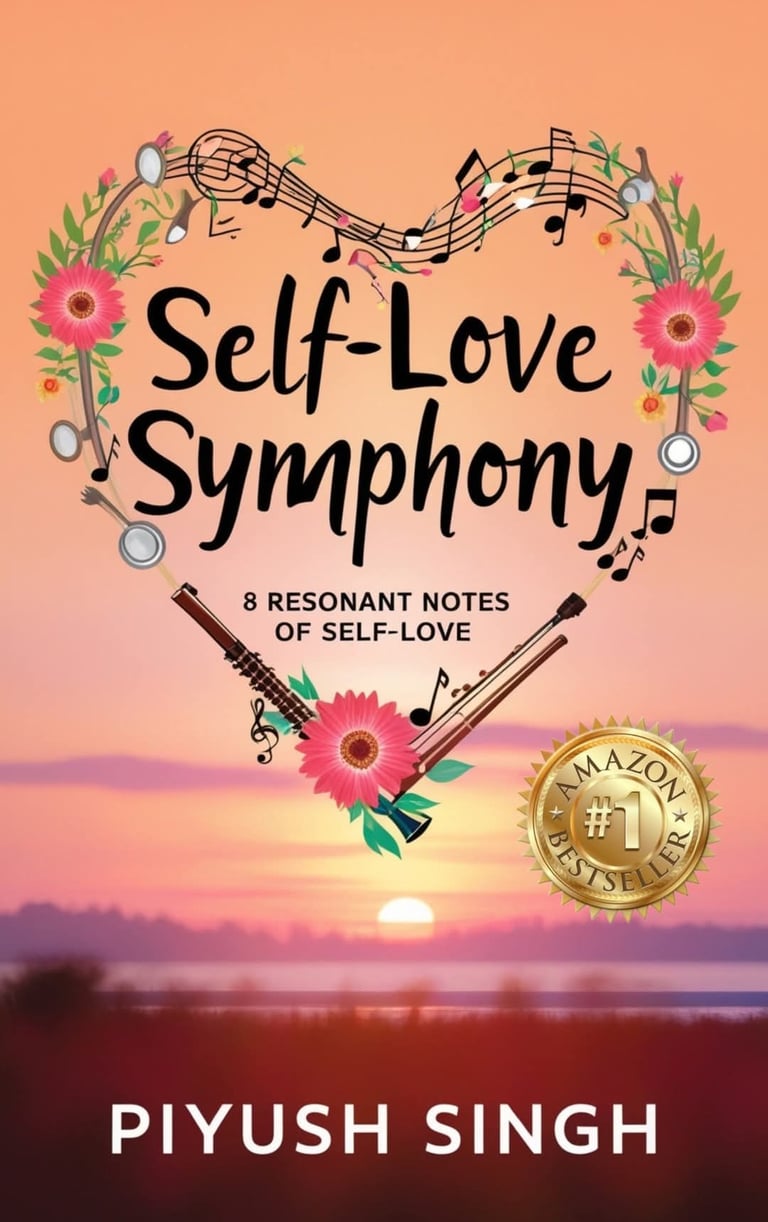 Book cover of "Self-love Symphony"by Author Piyush Singh" | —