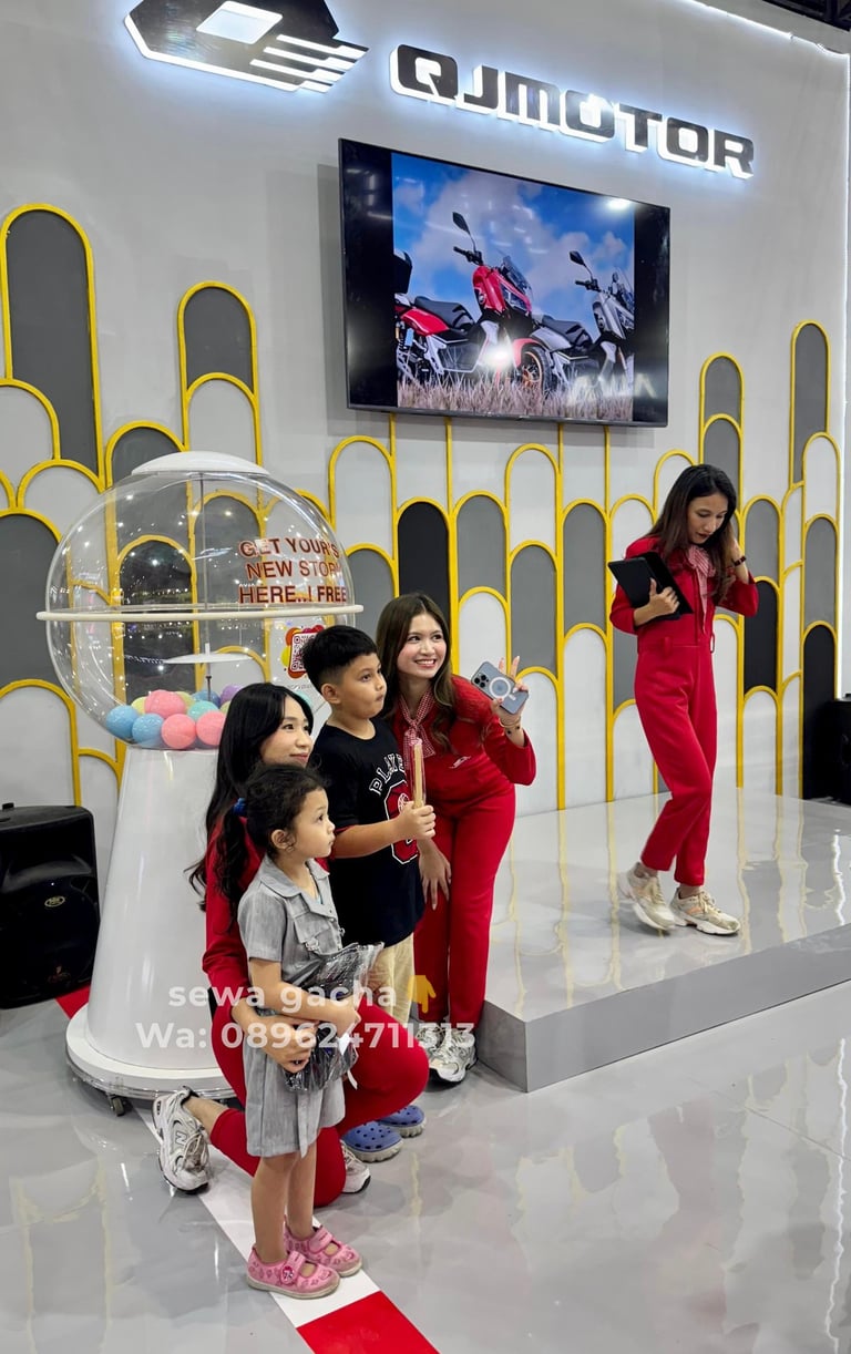 sewa mesin gachaapon jumbo jakarta